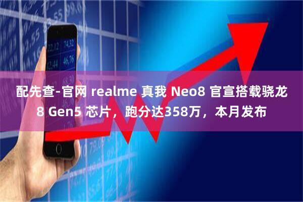 配先查-官网 realme 真我 Neo8 官宣搭载骁龙8 Gen5 芯片，跑分达358万，本月发布