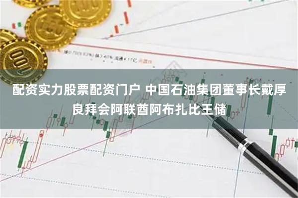 配资实力股票配资门户 中国石油集团董事长戴厚良拜会阿联酋阿布扎比王储